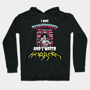 Scary Bloody Classic Horror Slasher Movies Film Lovers Hoodie